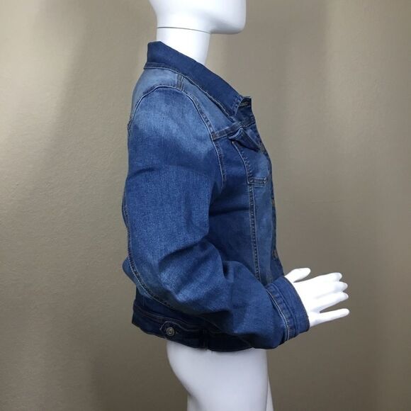 Instar Mode Classic Casual Vintage Jean Jacket A2 - Picture 3 of 6